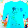 Escucha tu mente cotton fabric printed on one side, size L